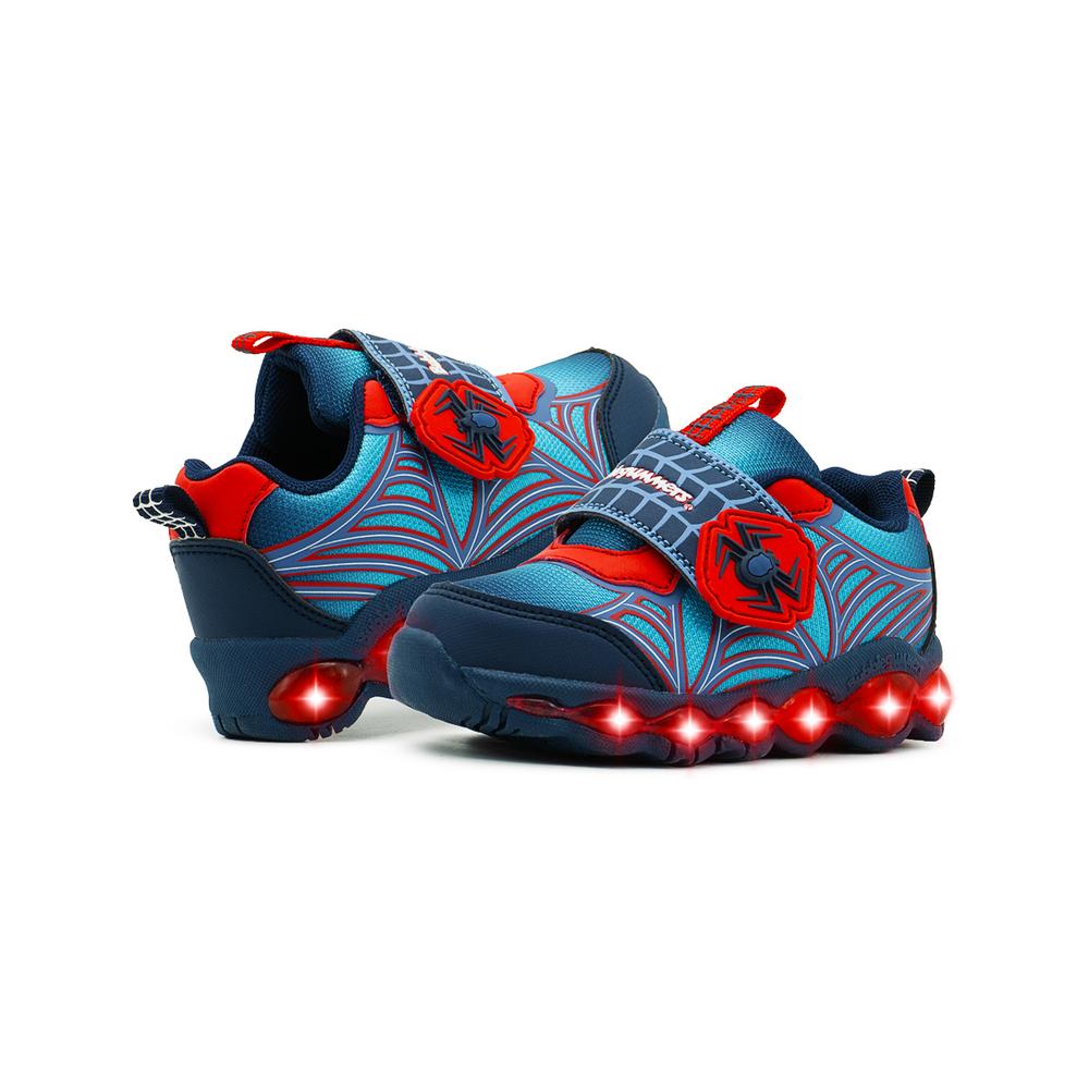 Foto 3 pulgar | Tenis Luces Led Importado Bubble Gummers Infantil Araña Rojo
