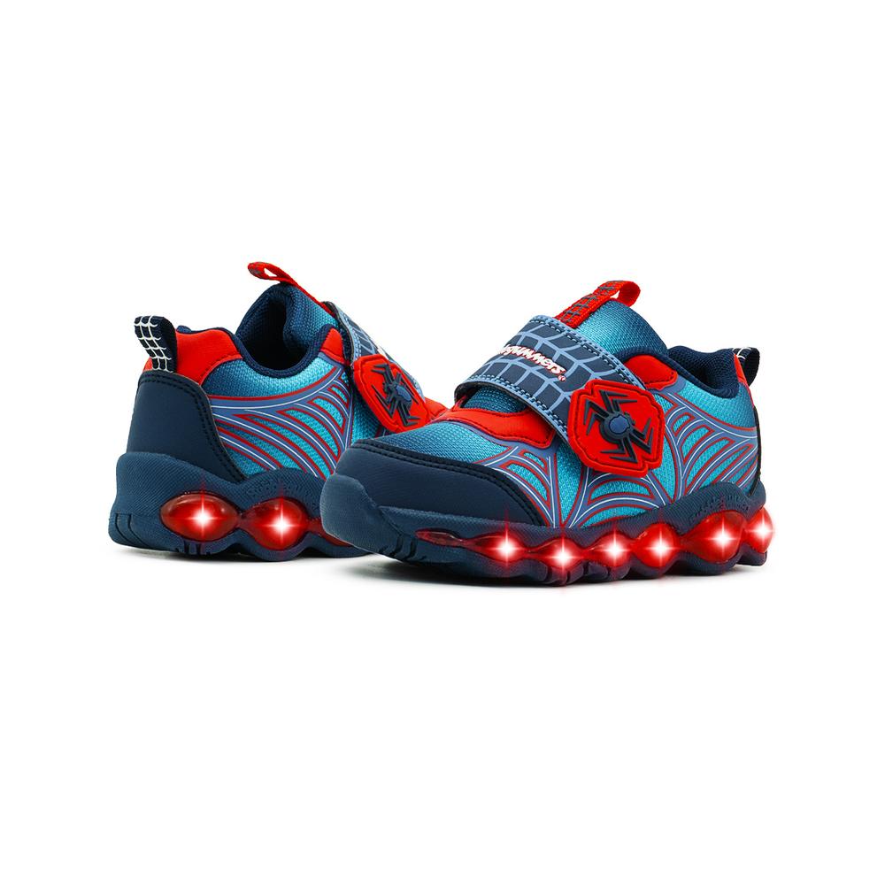 Foto 4 pulgar | Tenis Luces Led Importado Bubble Gummers Infantil Araña Rojo