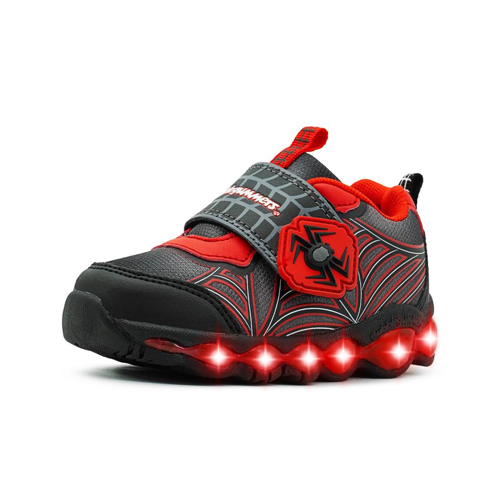 Foto 5 pulgar | Tenis Luces Led Importado Bubble Gummers Infantil Araña Negro