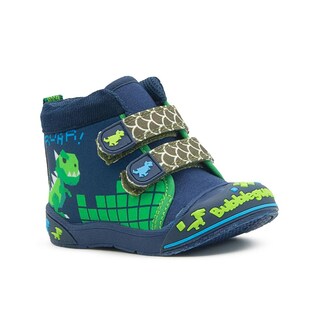 Foto 4 | Tenis Niño Bubble Gummers Dino T-rex Puntera Protección Azul Marino