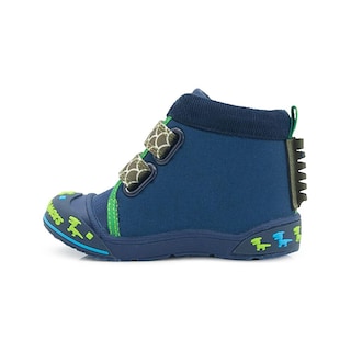 Foto 6 | Tenis Niño Bubble Gummers Dino T-rex Puntera Protección Azul Marino