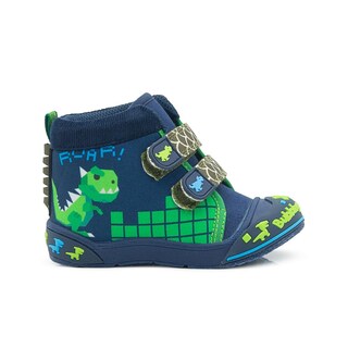 Foto 7 | Tenis Niño Bubble Gummers Dino T-rex Puntera Protección Azul Marino