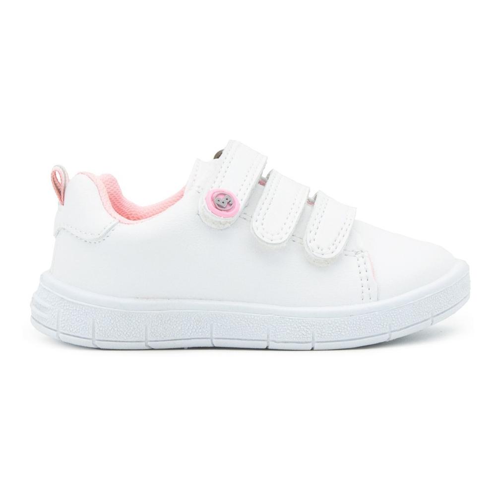 Foto 2 pulgar | Tenis Escolar Blanco Bubble Gummers Colección 2021 Niño Blanco