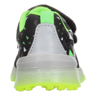 Foto 7 | Tenis Niño Toddler Vavito T-rex Negro Verde Fosforescente Casual Moderno Doble Velcro Ajustable Verde