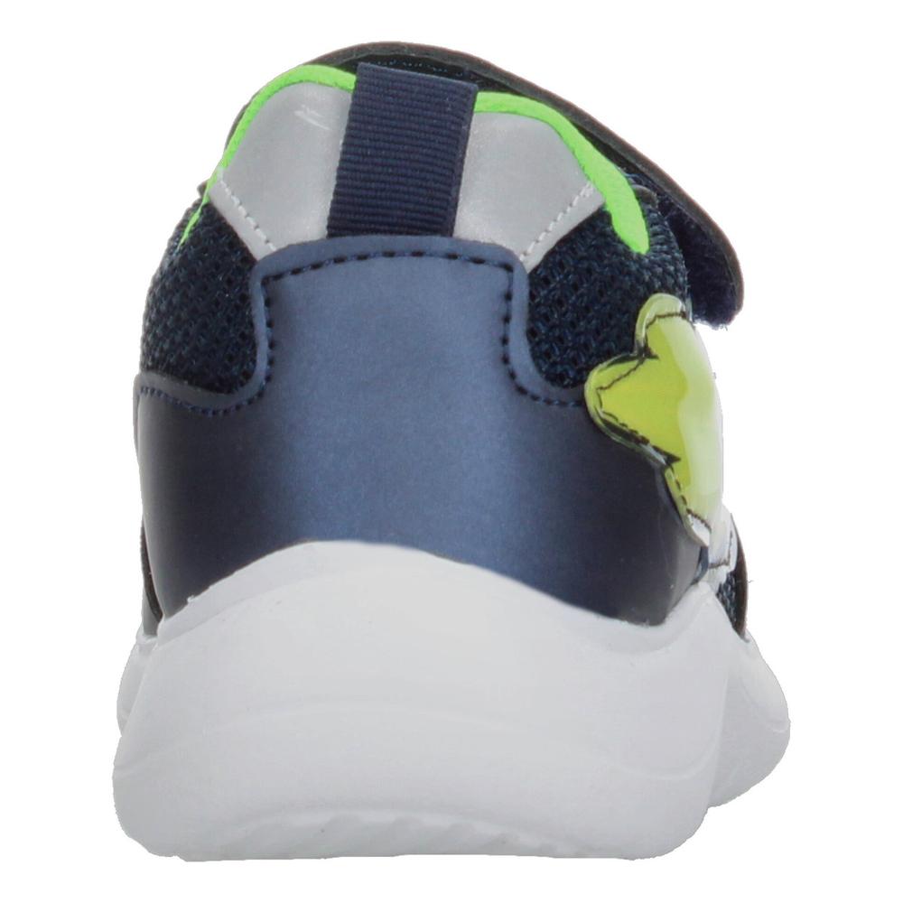 Foto 8 pulgar | Tenis Niño Toddler Vavito Rocket Azul Marino Casual Cómodo Deportivo Sports Cintas Velcro Ajustable Verde