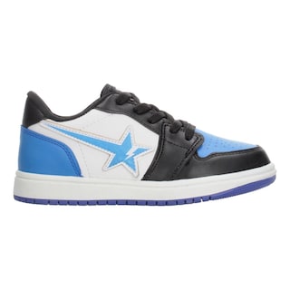 Foto 1 | Tenis Niño Vavito Diseño Estrella Azul Negro Casual Ligero Streetwear Cintas Agujetas Ajustables Negro