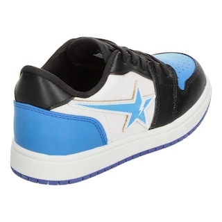 Foto 3 | Tenis Niño Vavito Diseño Estrella Azul Negro Casual Ligero Streetwear Cintas Agujetas Ajustables Negro