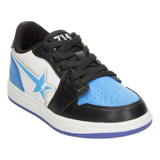 Foto 4 | Tenis Niño Vavito Diseño Estrella Azul Negro Casual Ligero Streetwear Cintas Agujetas Ajustables Negro
