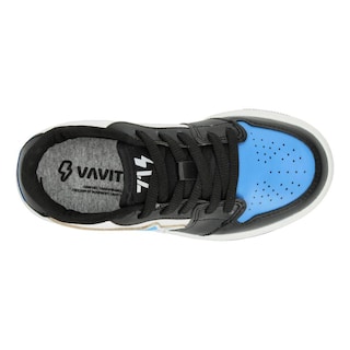 Foto 8 | Tenis Niño Vavito Diseño Estrella Azul Negro Casual Ligero Streetwear Cintas Agujetas Ajustables Negro