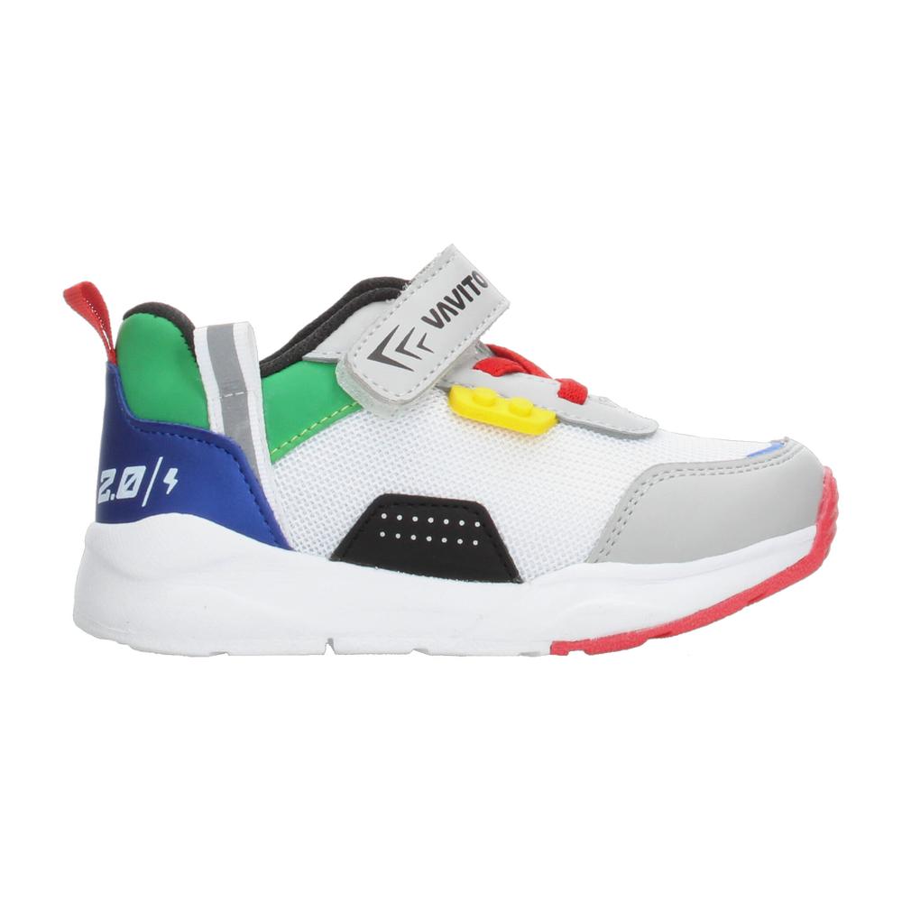 Tenis Vavito Blanco Para Niño T18-22 [vvv1142] Blanco