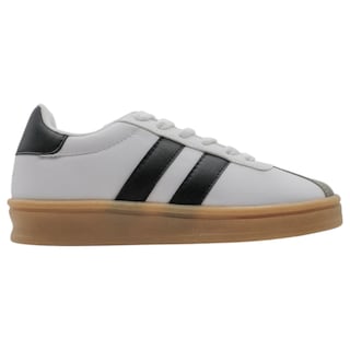 Foto 2 | Tenis Exterior Piel Vegana Color Blanco Para Niño De Rbcollection