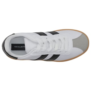Foto 3 | Tenis Exterior Piel Vegana Color Blanco Para Niño De Rbcollection