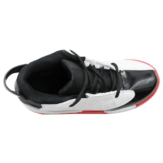 Foto 3 | Tenis Exterior Piel Vegana Color Negro Con Blanco Para Niño De Rbcollection