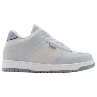 Foto 2 | Tenis Exterior Piel Vegana Color Gris Para Niño De Rbcollection