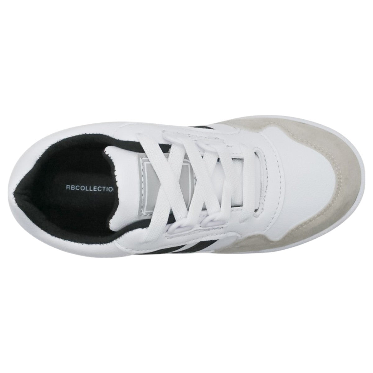 Foto 4 pulgar | Tenis Exterior Piel Vegana Color Blanco Para Niño De Rbcollection
