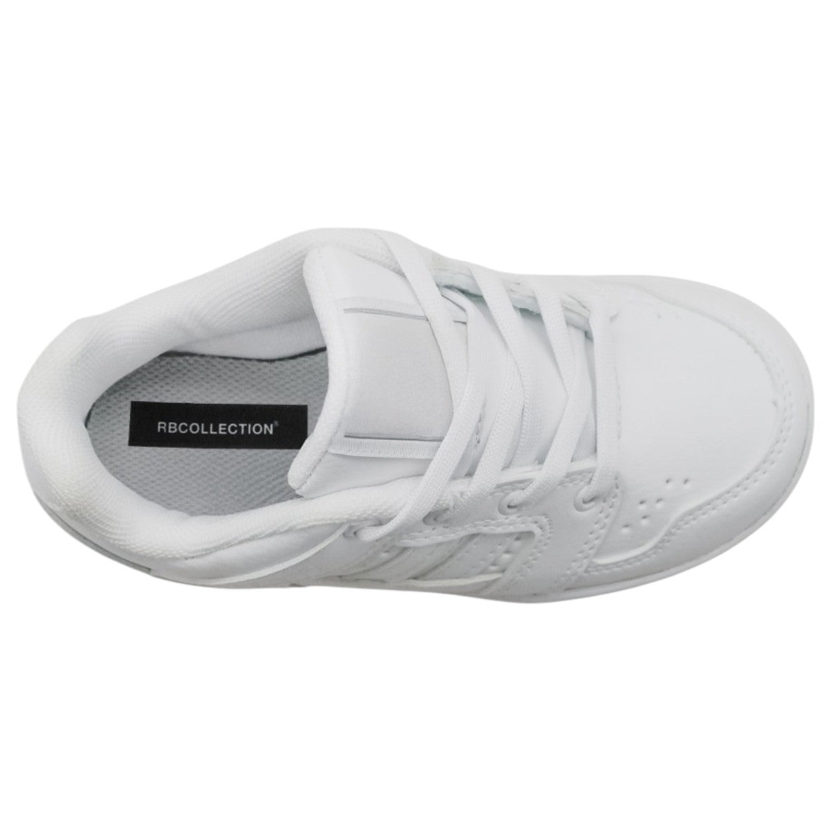 Foto 4 pulgar | Tenis Exterior Piel Vegana Color Blanco Para Niño De Rbcollection