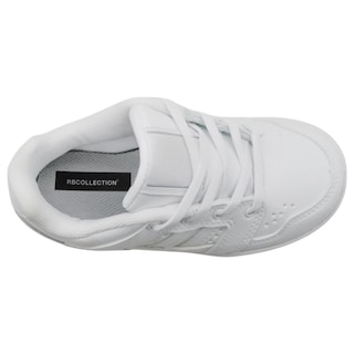 Foto 3 | Tenis Exterior Piel Vegana Color Blanco Para Niño De Rbcollection
