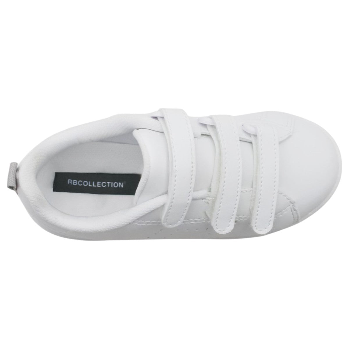 Foto 4 pulgar | Tenis Exterior Piel Vegana Color Blanco Para Niño De Rbcollection