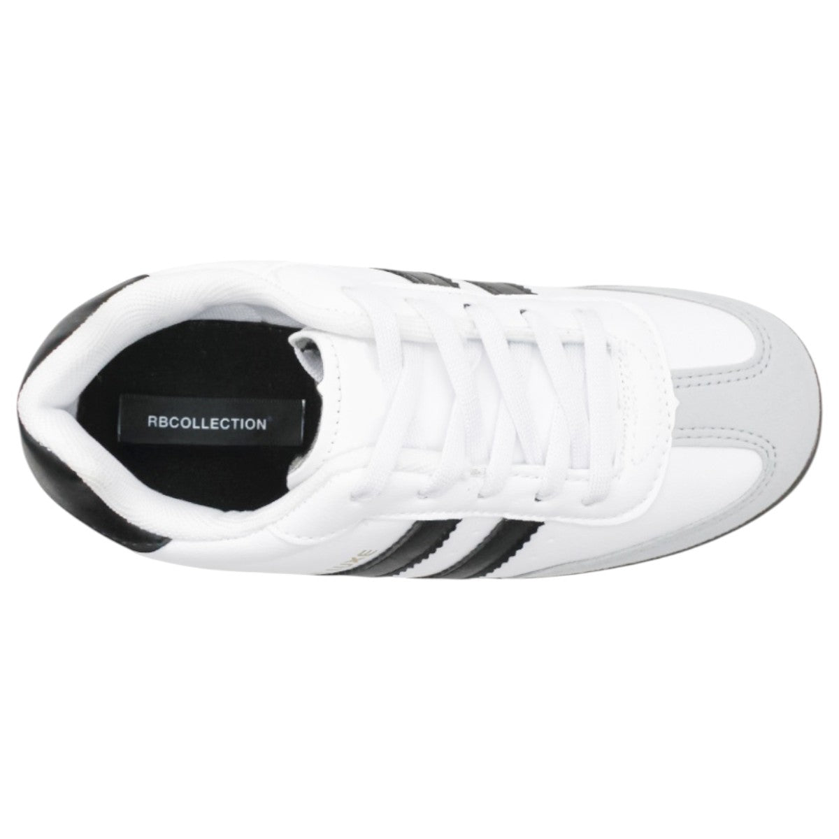 Foto 4 pulgar | Tenis Exterior Piel Vegana Color Blanco Para Niño De Rbcollection