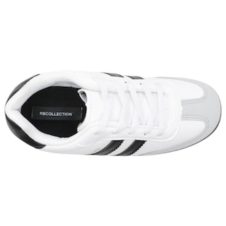 Foto 3 | Tenis Exterior Piel Vegana Color Blanco Para Niño De Rbcollection
