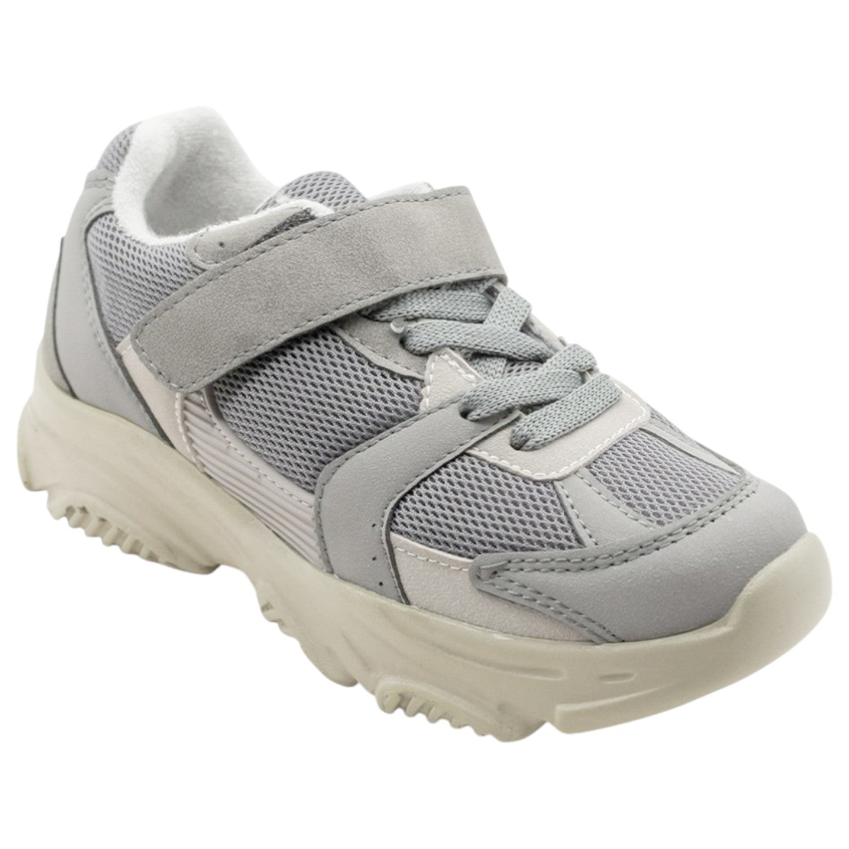 Tenis Exterior Textil Color Gris Para Niño De Rbcollection