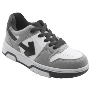 Foto 1 | Tenis Exterior Piel Vegana Color Blanco Para Niño De Rbcollection