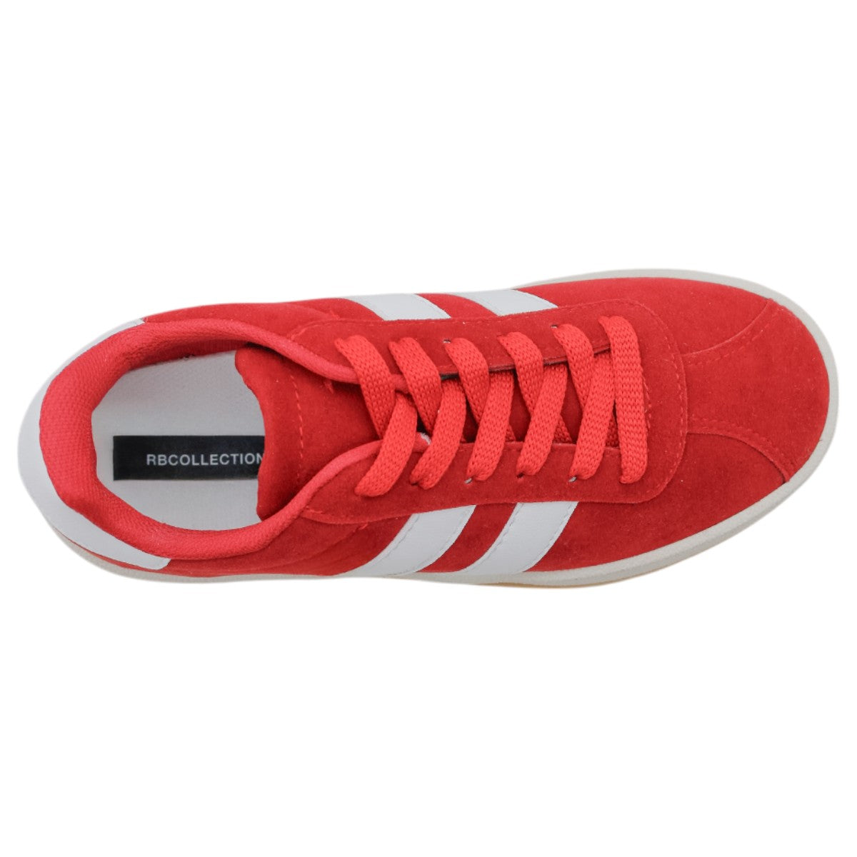 Foto 4 pulgar | Tenis Exterior Gamuza Color Rojo Para Niño De Rbcollection