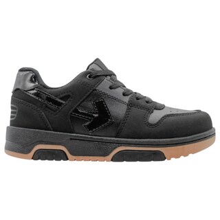 Foto 2 | Tenis Exterior Piel Vegana Color Negro Para Niño De Rbcollection