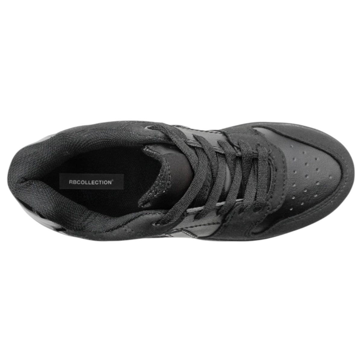 Foto 4 pulgar | Tenis Exterior Piel Vegana Color Negro Para Niño De Rbcollection