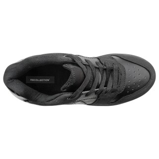 Foto 3 | Tenis Exterior Piel Vegana Color Negro Para Niño De Rbcollection
