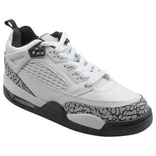 Foto 1 | Tenis Exterior Piel Vegana Color Blanco Para Niño De Rbcollection