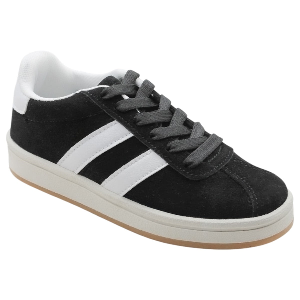 Foto 1 | Tenis Exterior Gamuza Color Negro Para Niño De Rbcollection