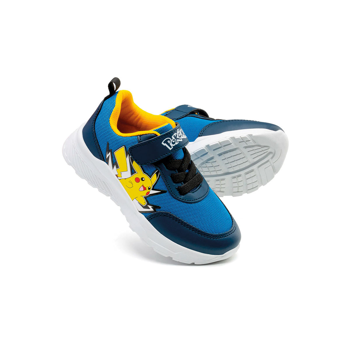 Foto 3 pulgar | Tenis Yuyin Pikachu Pokémon Niño Diseño Exclusivo Azul