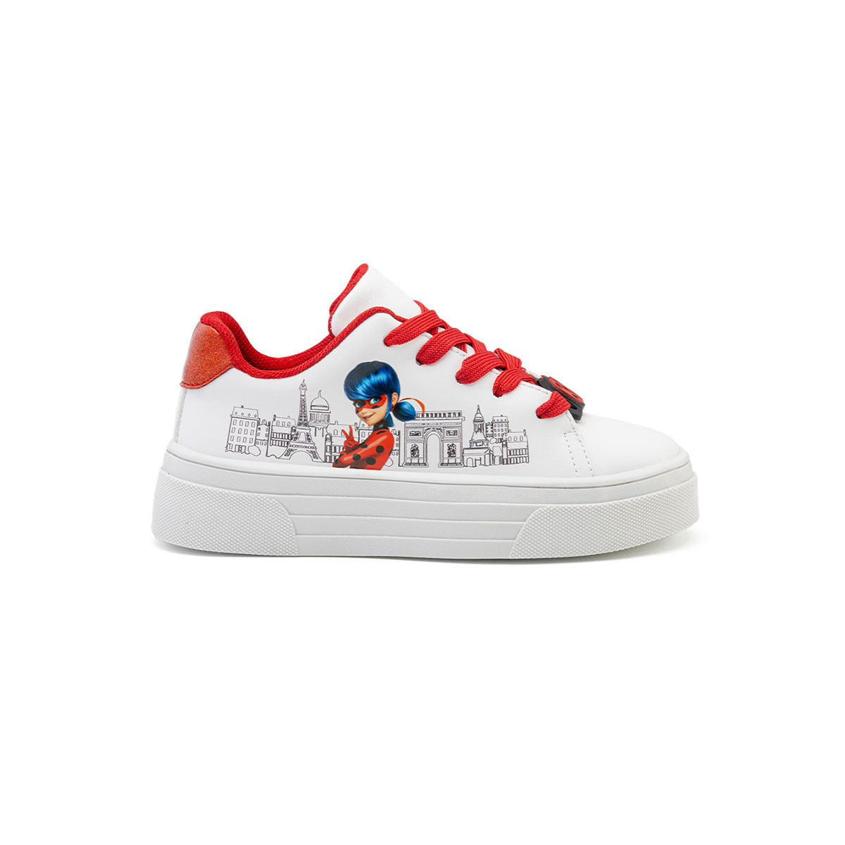 Foto 1 | Tenis Ladybug Yuyin Niña Diseño París Suela Segura