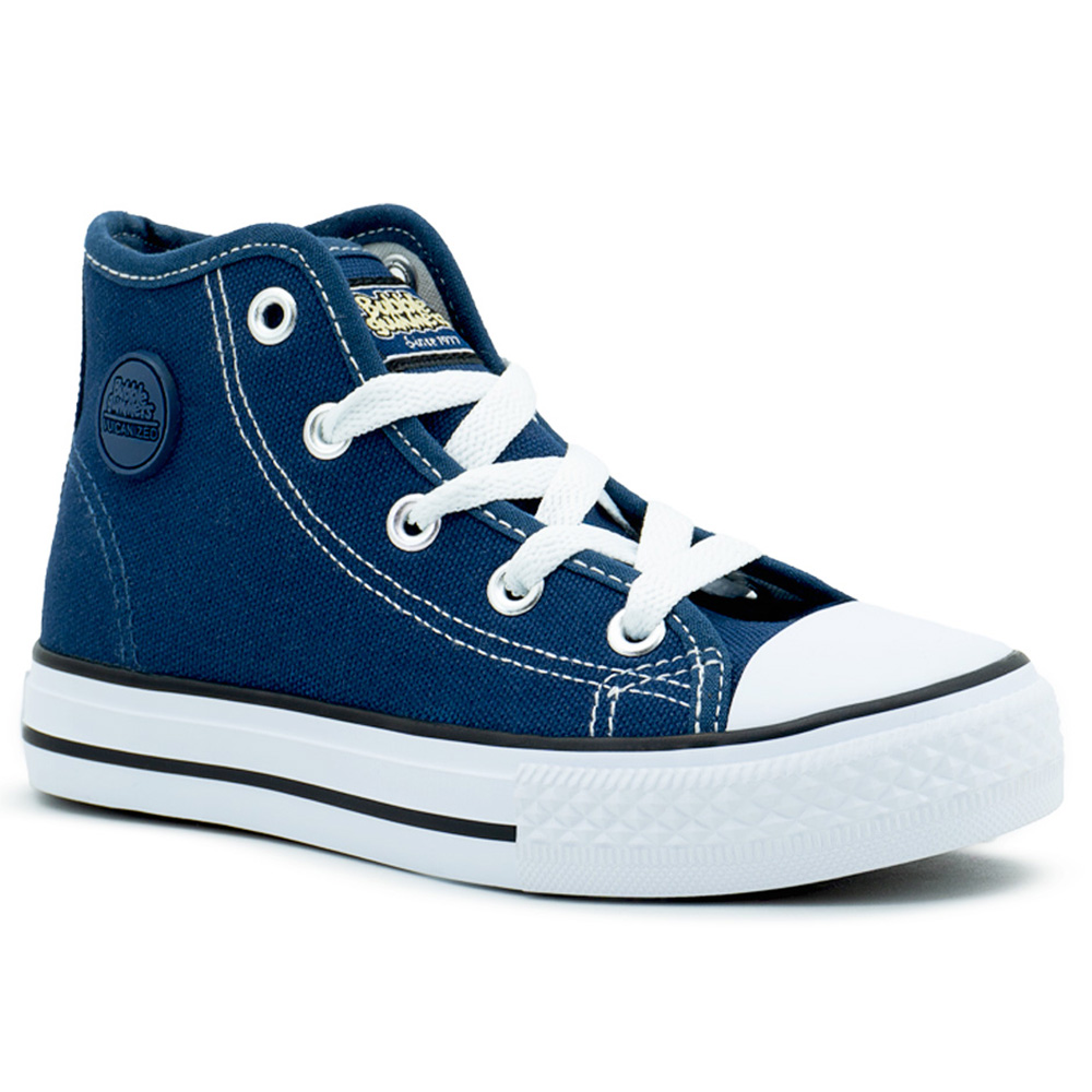Tenis Bubble Gummers Wilson Bota Lona Marino Para Niño
