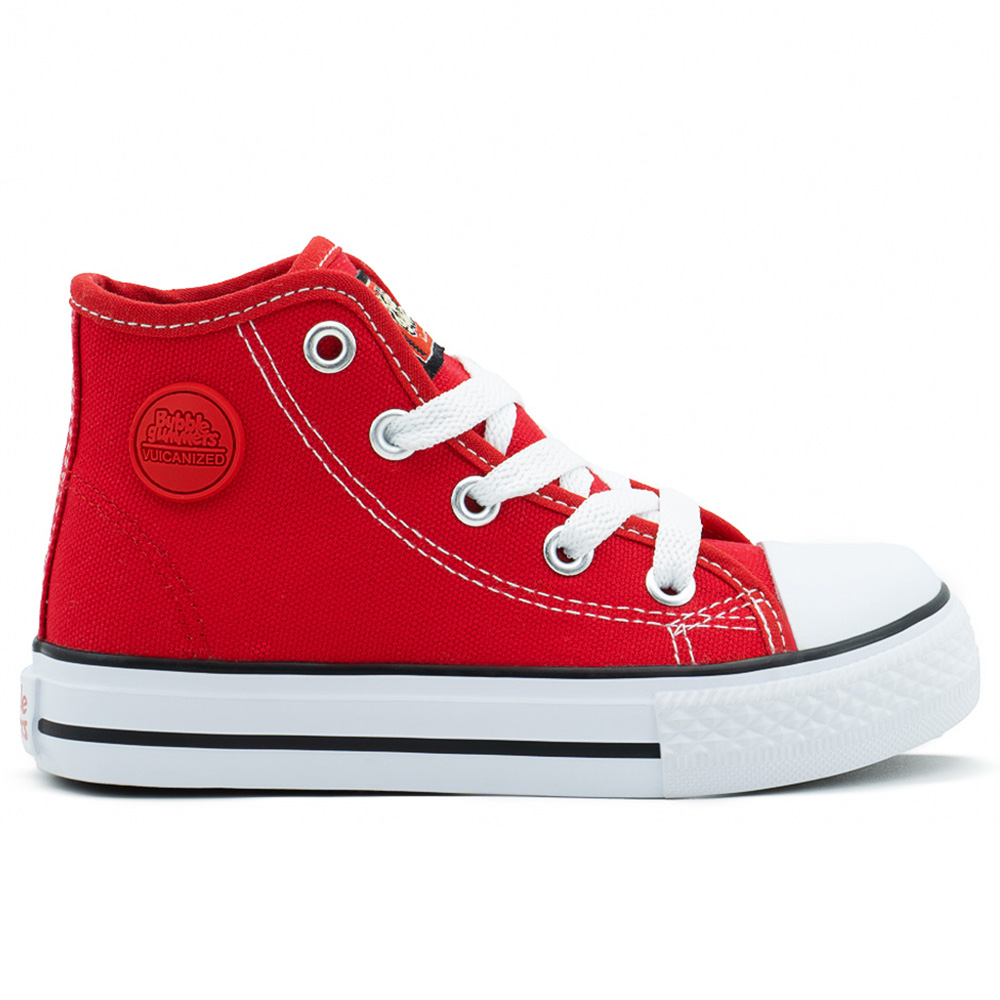 Foto 4 pulgar | Tenis Bubble Gummers Wilson Bota Lona Rojo Para Niño