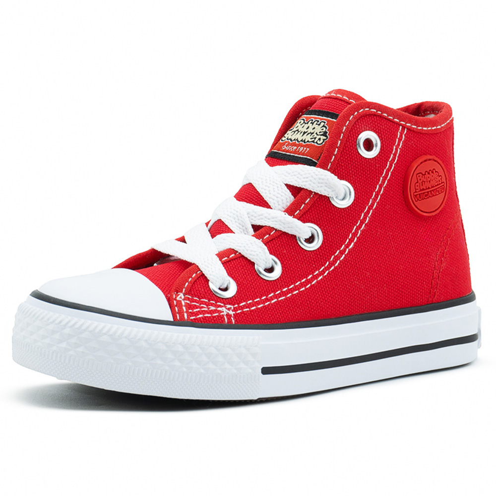 Foto 5 pulgar | Tenis Bubble Gummers Wilson Bota Lona Rojo Para Niño