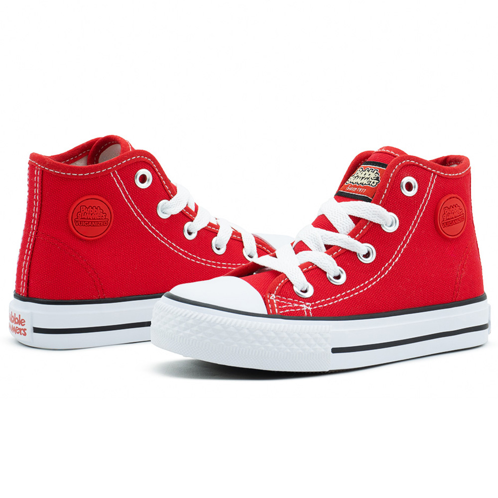 Foto 6 | Tenis Bubble Gummers Wilson Bota Lona Rojo Para Niño