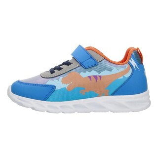 Foto 5 | Tenis Niño Paw Patrol Azul Casual Luces Led Cómodo Caricatura Nickelodeon Cintas Velcro Ajustable Azul