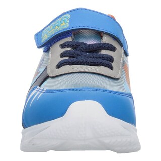 Foto 6 | Tenis Niño Paw Patrol Azul Casual Luces Led Cómodo Caricatura Nickelodeon Cintas Velcro Ajustable Azul