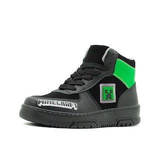 Foto 3 | Tenis Bota Yuyin Casuales Para Niño Minecraft Creeper Negro