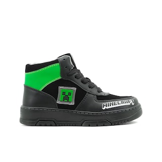 Foto 6 | Tenis Bota Yuyin Casuales Para Niño Minecraft Creeper Negro