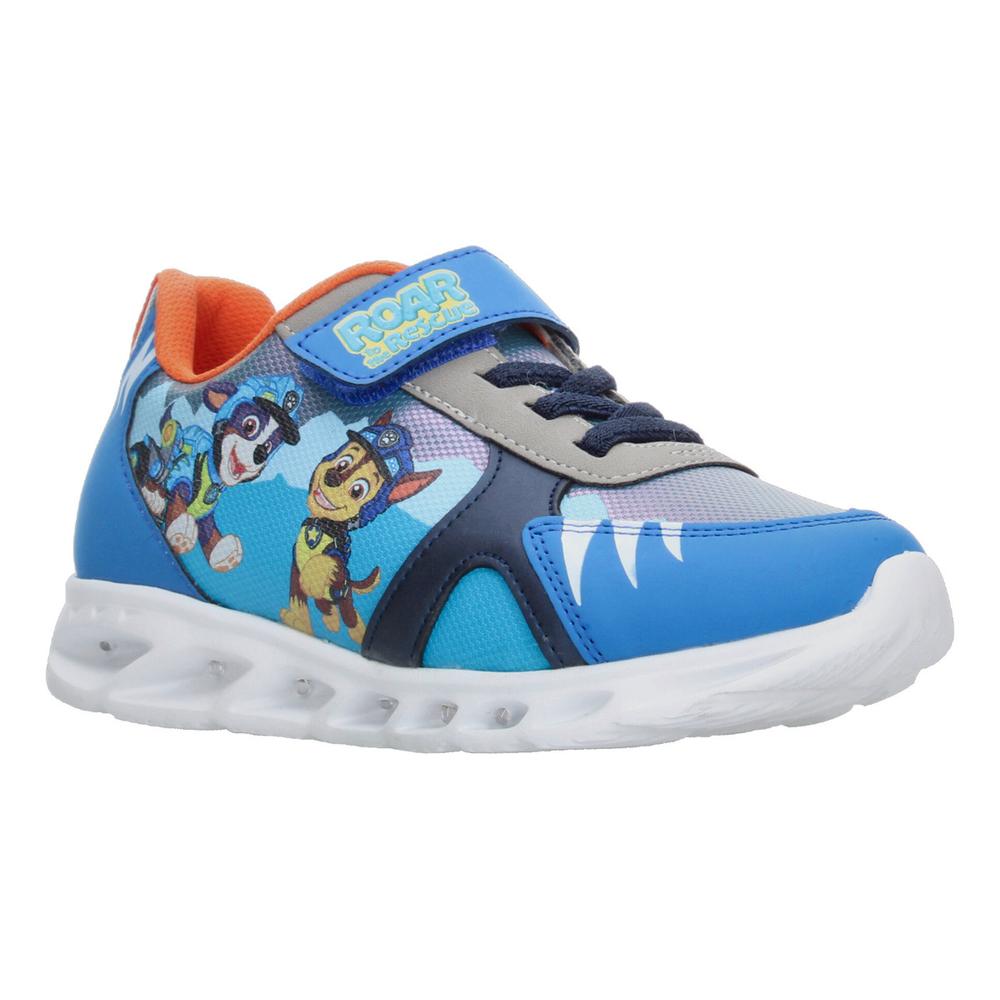 Foto 3 pulgar | Tenis Niño Toddler Paw Patrol Azul Casual Luces Led Caricatura Nickelodeon Cintas Velcro Ajustable Azul