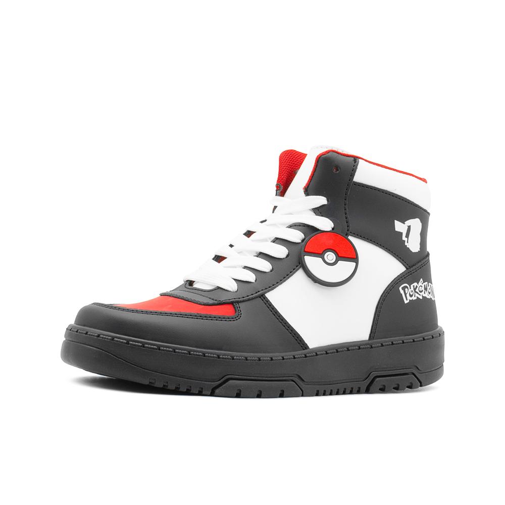 Foto 4 pulgar | Tenis Bota Yuyin Para Niño Pokemon Casuales En Negro 22-25.5 Negro