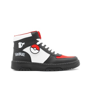 Foto 6 | Tenis Bota Yuyin Para Niño Pokemon Casuales En Negro 22-25.5 Negro