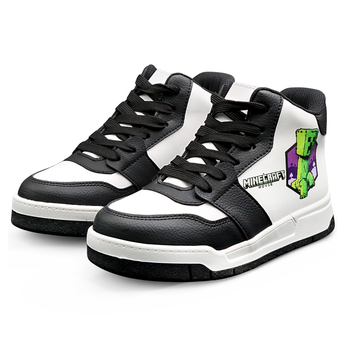 Foto 6 | Tenis Minecraft Movie Creeper Media Bota Para Niño