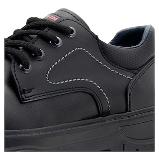 Foto 6 | Tenis Zapato Escolar Yuyin Niño Choclo Antiderrapante 22-25 Negro