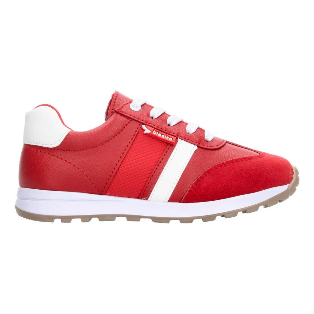 Tenis Blasito Rojo Para Niño [bla51] Blanco
