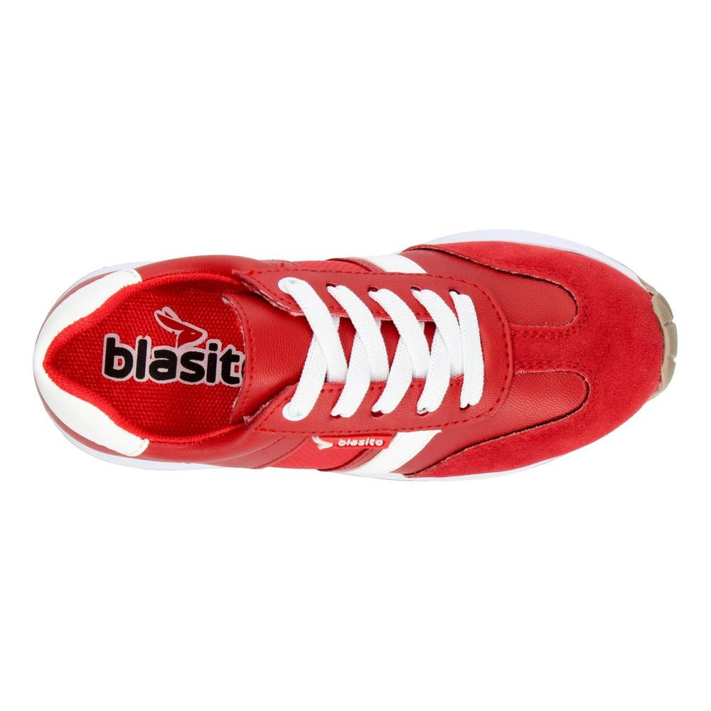 Foto 7 | Tenis Blasito Rojo Para Niño [bla51] Blanco