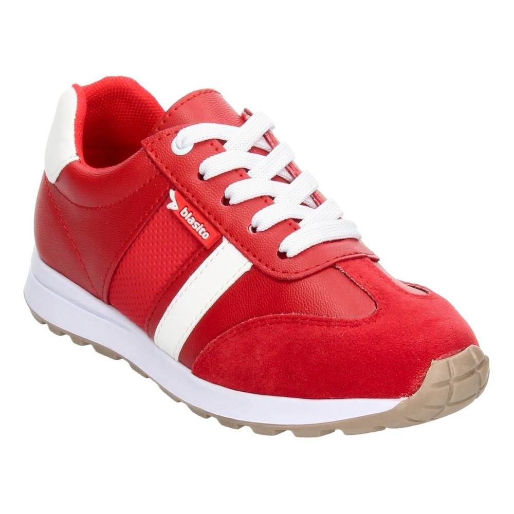 Foto 9 pulgar | Tenis Blasito Rojo Para Niño [bla51] Blanco